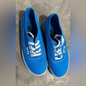 Vans kids size 12.5- blue